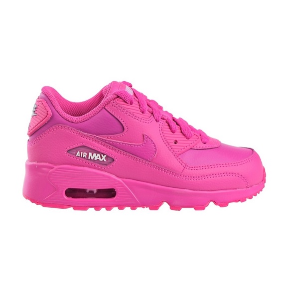 Nike Shoes Little Girls Air Max 9 Leather Running Sneakers From Finish Line Size 1 Poshmark